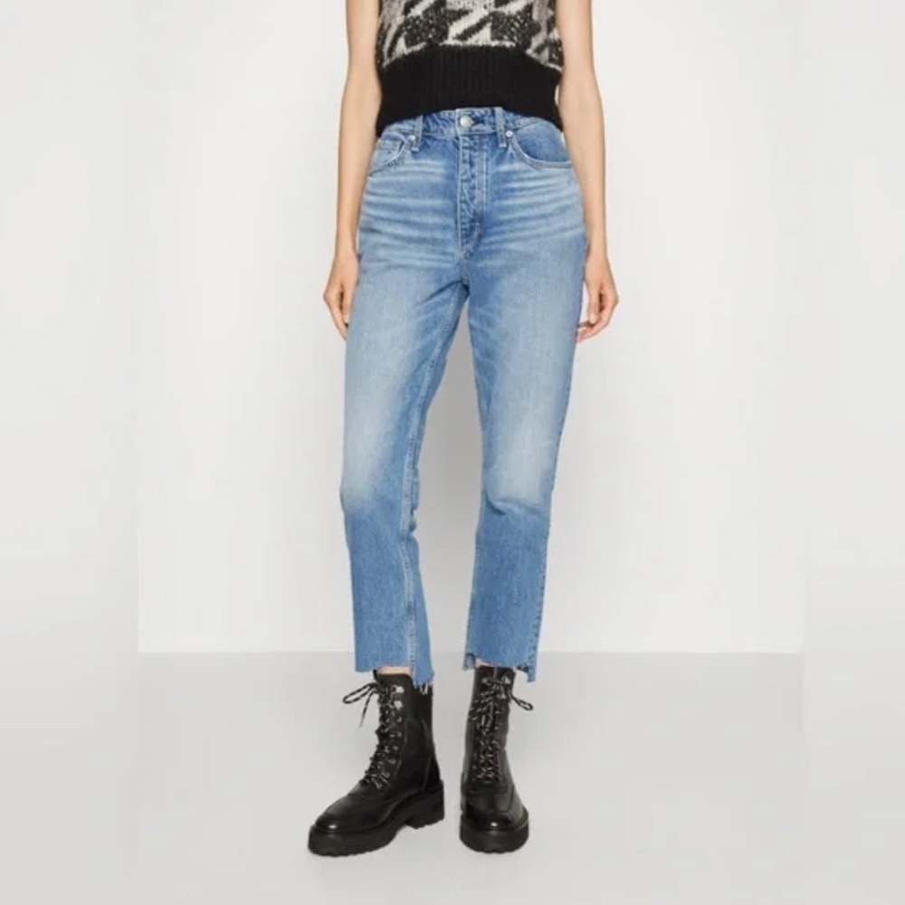 Rag & Bone Nina High-Rise Ankle Cigarette Jean
